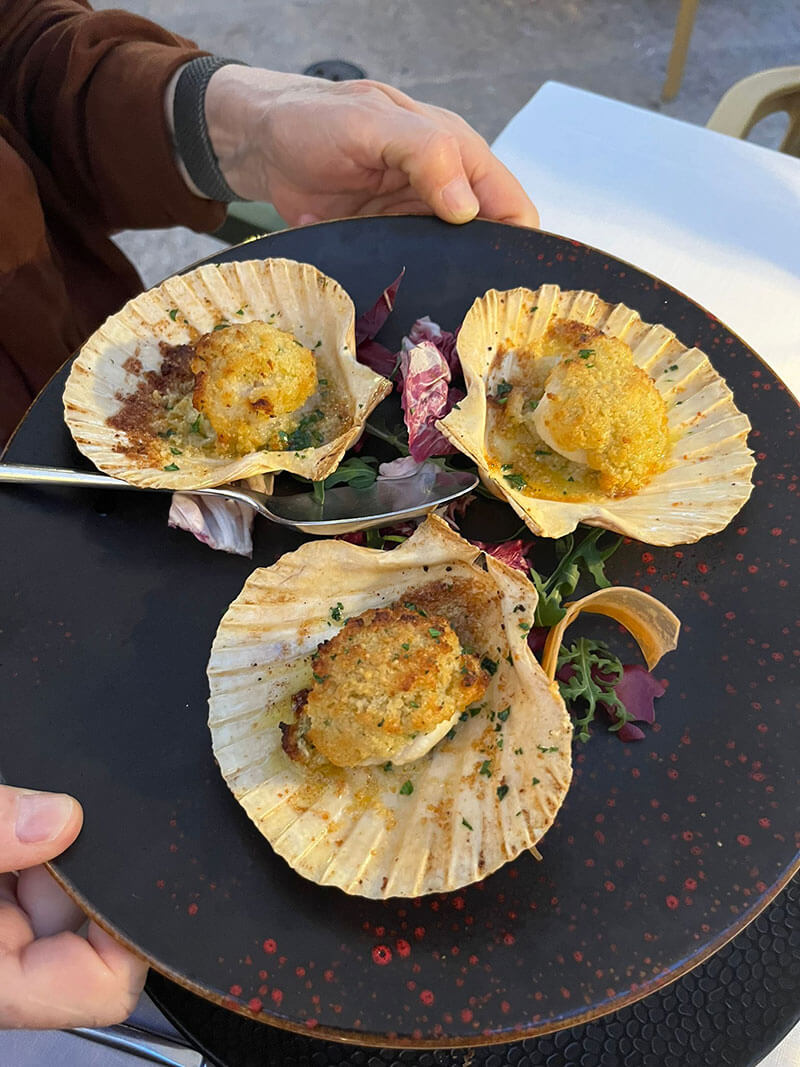 Musslells dish in Puglia